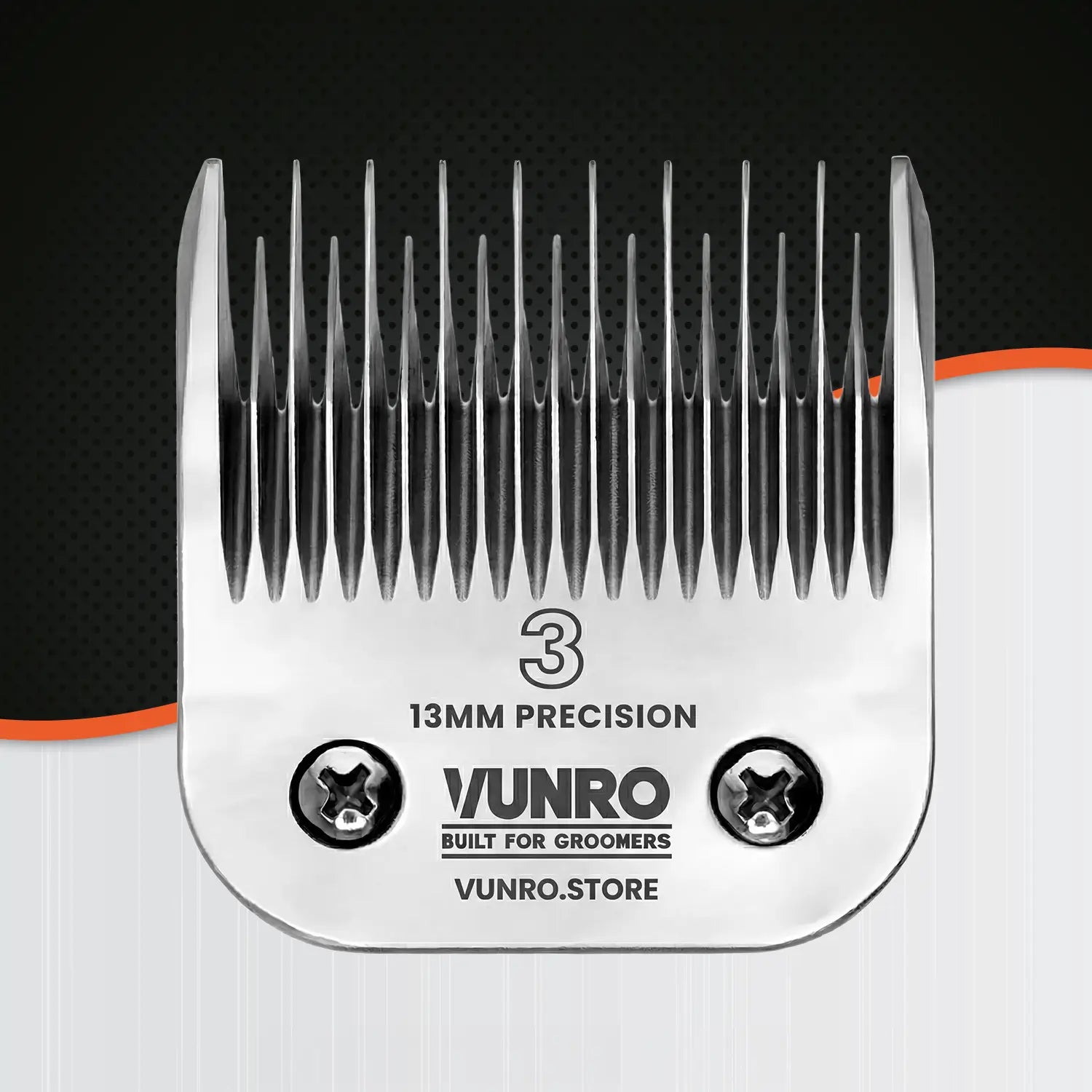 #3 Ceramic Skip Tooth Dog Clipper Blade (13mm)