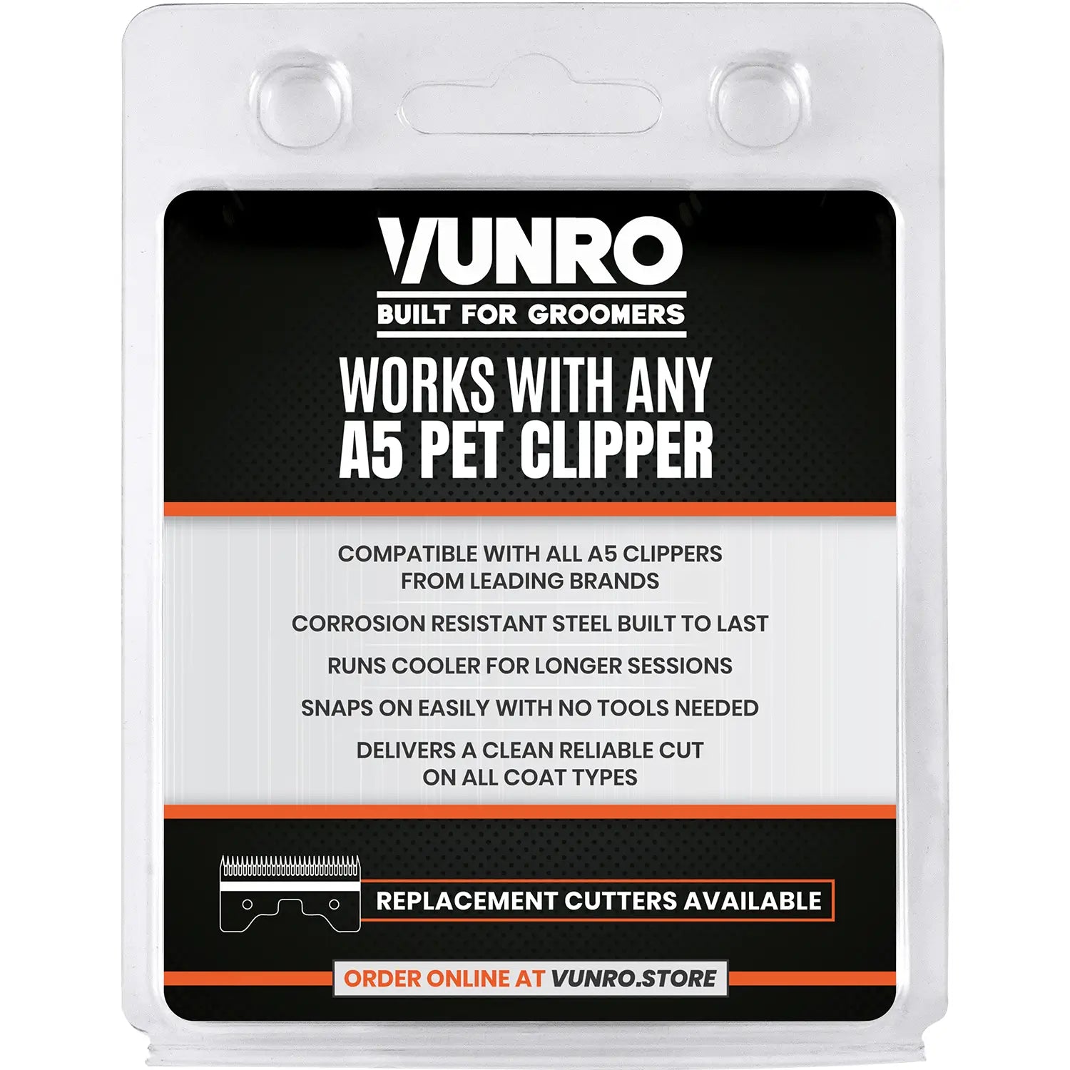 30# Blue Steel Dog Clipper Blade (0.5 mm) by VUNRO