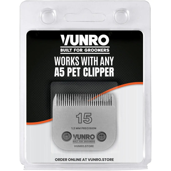 Full Set of High Carbon Stainless Steel Clipper Blades by VUNRO
