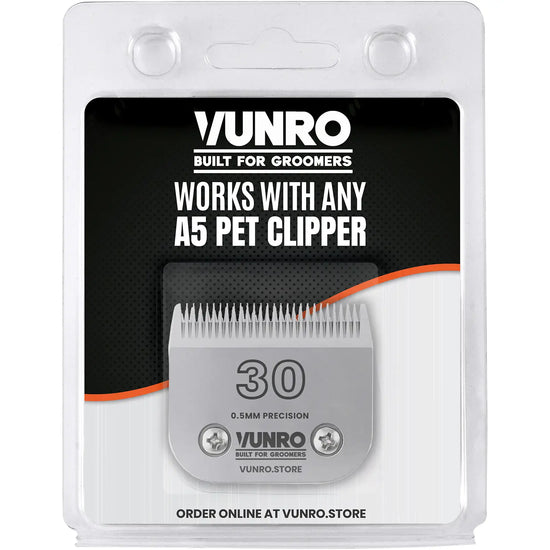 Full Set of High Carbon Stainless Steel Clipper Blades by VUNRO